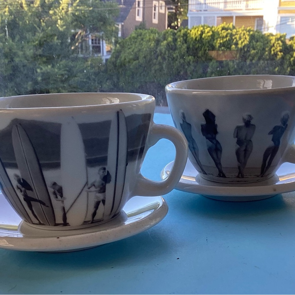 Harvey Nichols  for Food Market coffee cups and saucers
